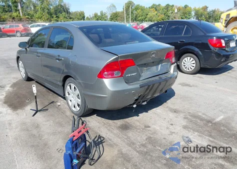 2008 Honda Civic Lx from USA, damaged, VIN 1HGFA15578L017102